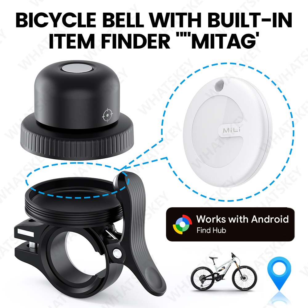 Bell Handlebar Ring - جرس دراجة صغير من جوجل مع