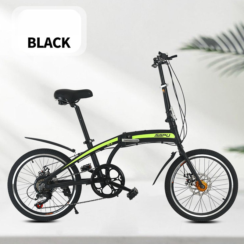 Commuting With Bike - دراجة قابلة للطي بتصميم خفيف الوزن