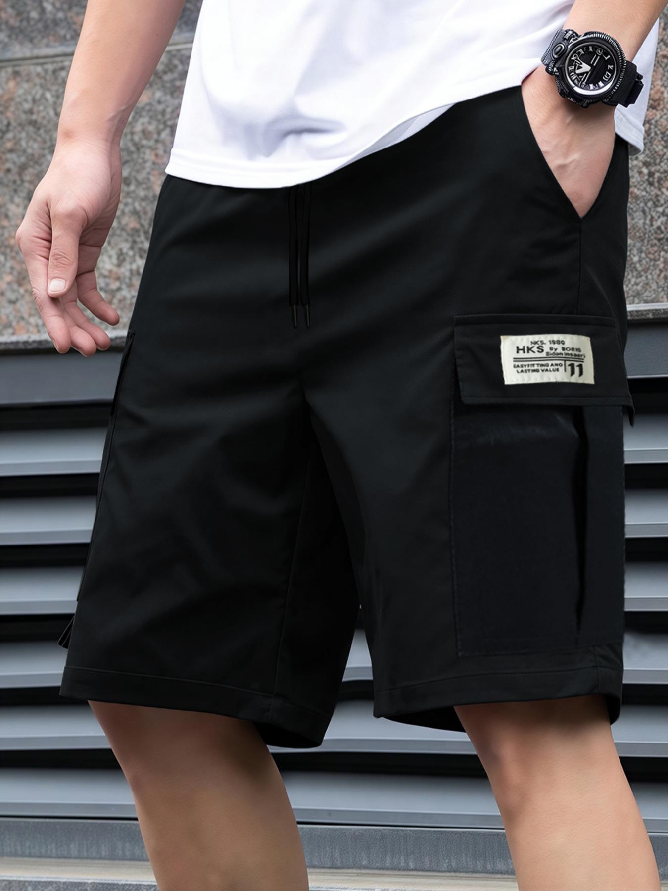 Cycling Commute Pants - شورت رياضي كاجوال عادي للرجال، قماش