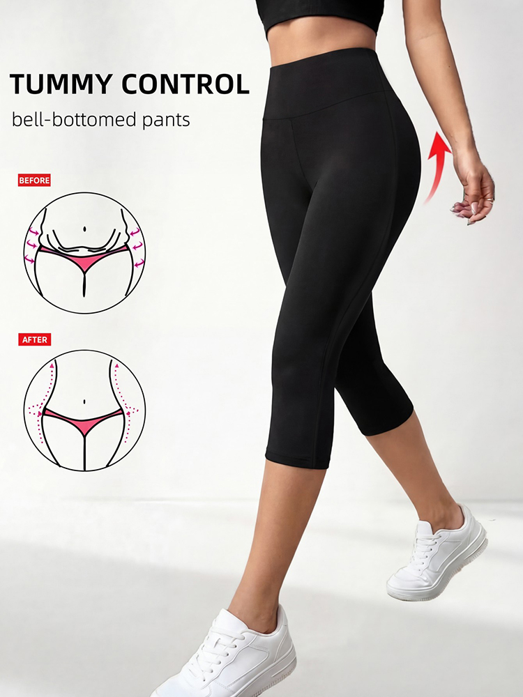 Cycling Commute Pants - بنطلون يوجا رياضي نسائي عالي الخصر