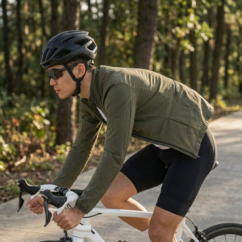 MY KILOMETRE الربيع الرجال الح - مراجعة Cycling Commute Jacket وسعره