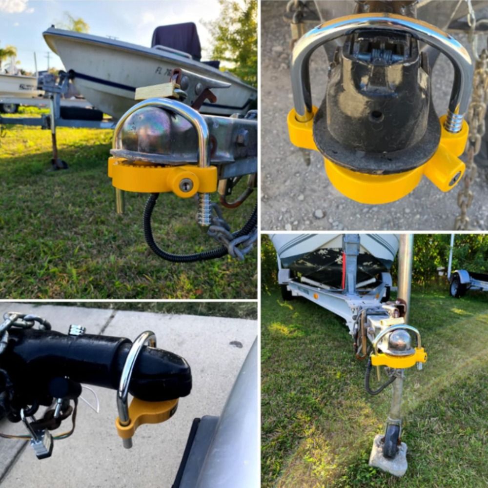 قفل وصلة جر سيارة عالمي عالي ا - مراجعة U Lock Heavy Duty وسعره