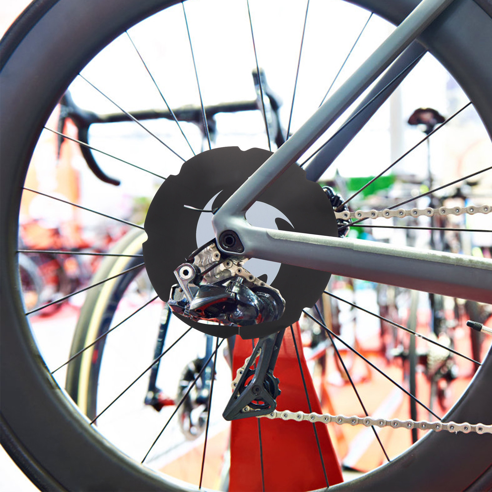 قطعتان من أغطية الفرامل القرصي - مراجعة Cycling Commuter وسعره