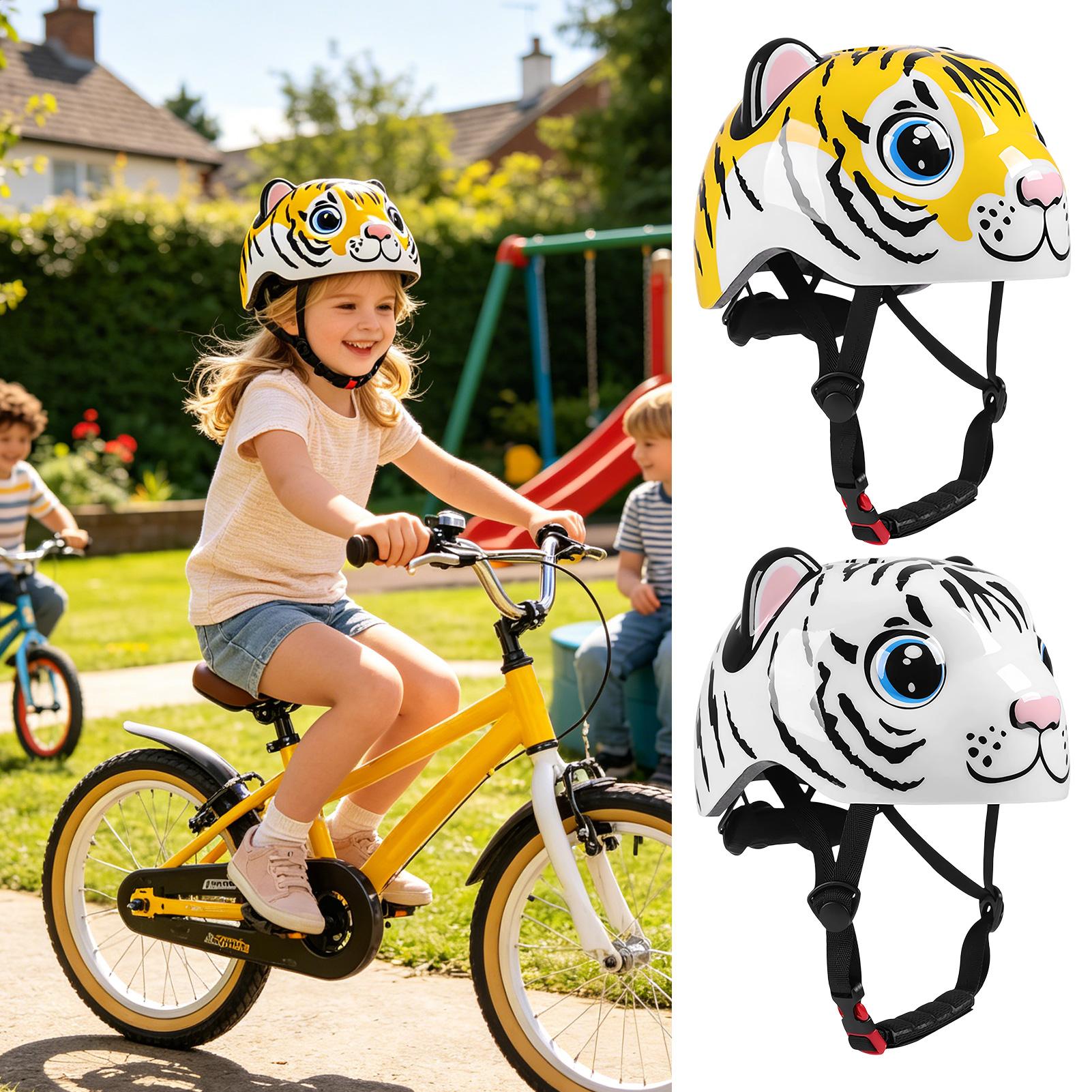 خوذة أطفال بنمط النمر، معدات أ - مراجعة Cycling Commute Gear وسعره