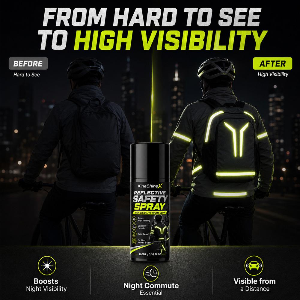 بخاخ أمان عاكس للضوء ليلاً، طل - مراجعة Cycling Commute Gear وسعره