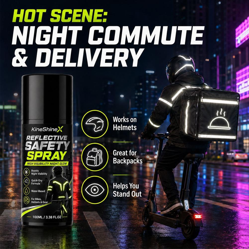 بخاخ أمان عاكس للضوء ليلاً، طل - مراجعة Cycling Commute Gear وسعره